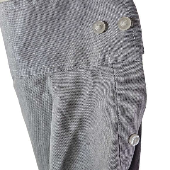 Van Heusen Grey Button-Down Long Sleeved Shirt 34/35 Wrinkle Free - Picture 9 of 12